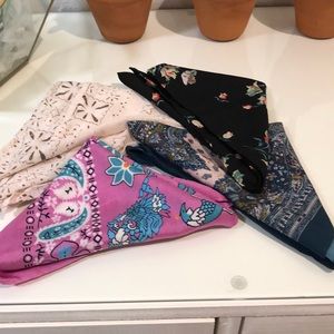 Scarf / bandana bundle free people 2 LEFT